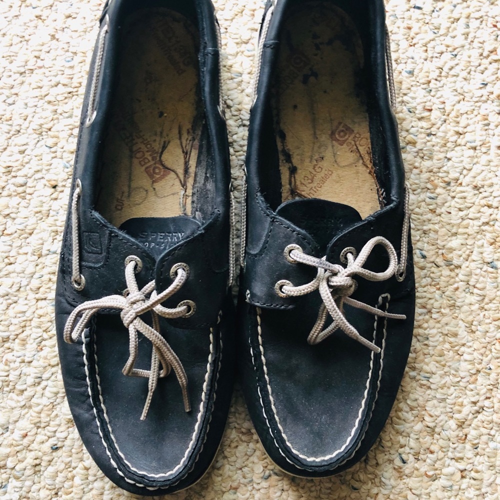 Sperry Topsider Black/tan